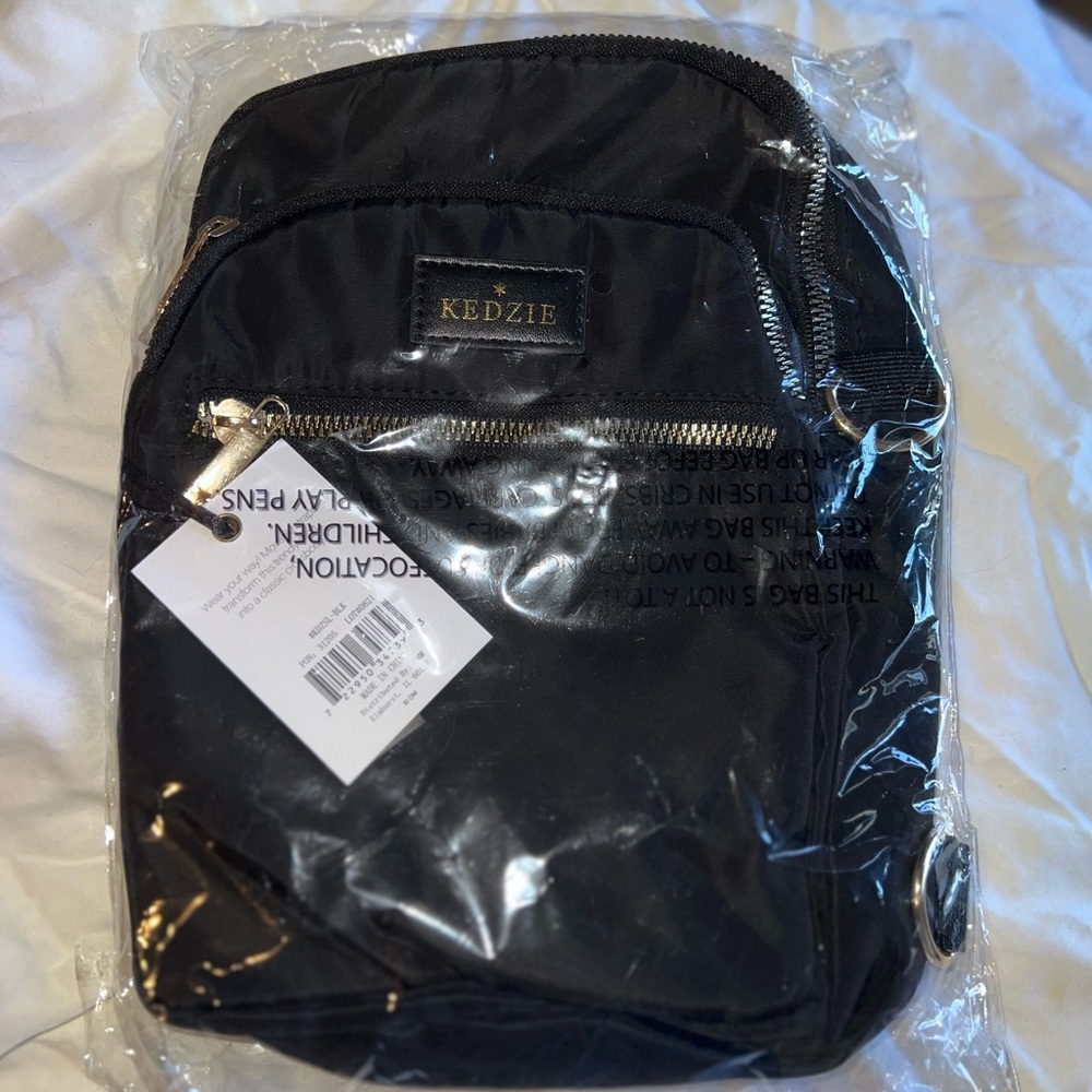 Black Kedzie crossbody bag